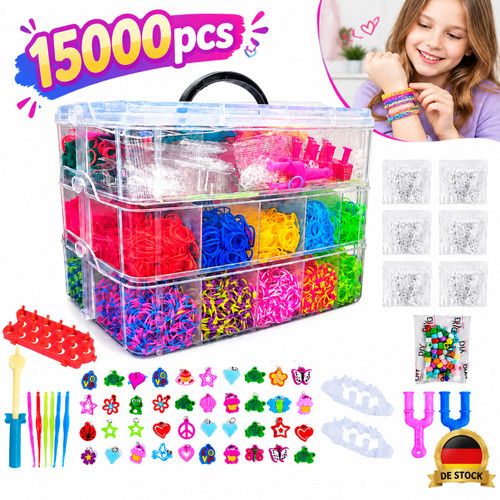 Loom bands viel zubehör gummi - zubehör,