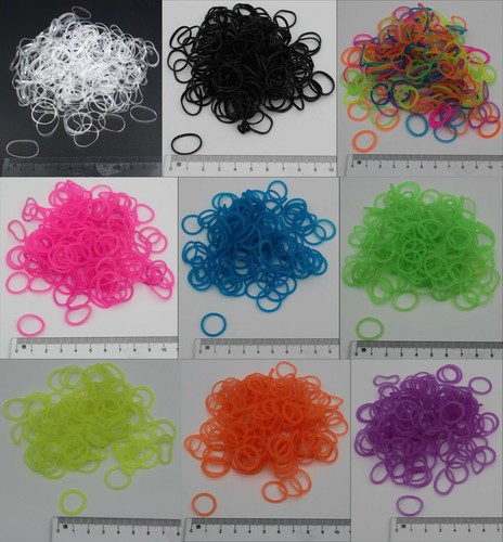 200 mini haargummis - 200,
