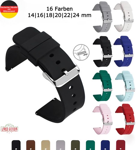 Silikon uhrenarmband 18 - uhrenarmband, 16