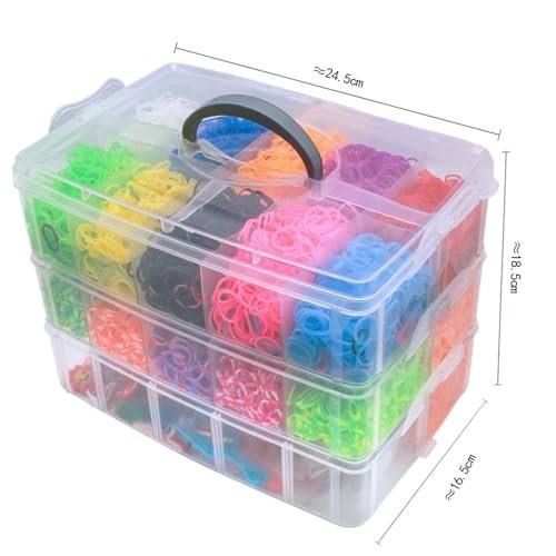 Loom armbänder gummis kit - armbänder,