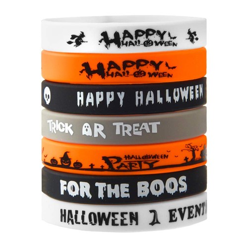 Halloween silikon armband set - silikon,