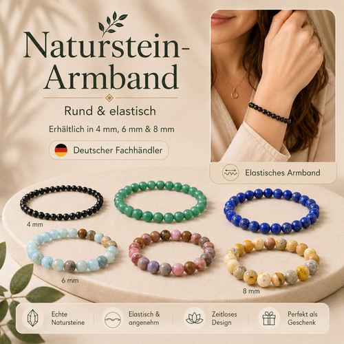 Edelstein armband für damen - edelstein,