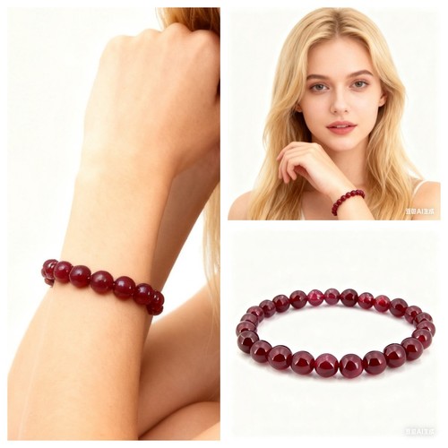 Rubin armband damen - rubin,