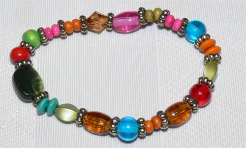 Perlen armband gummizug - perlen,