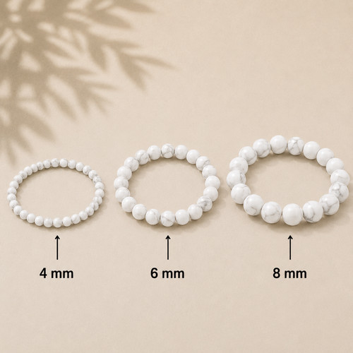 Howlith edelstein armband - howlith,