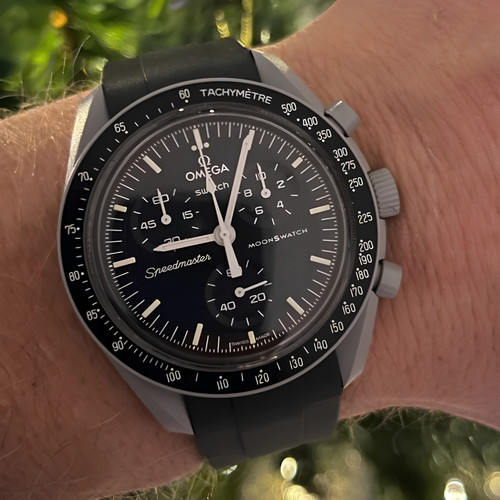 Moonswatch silikon armband - silikon,
