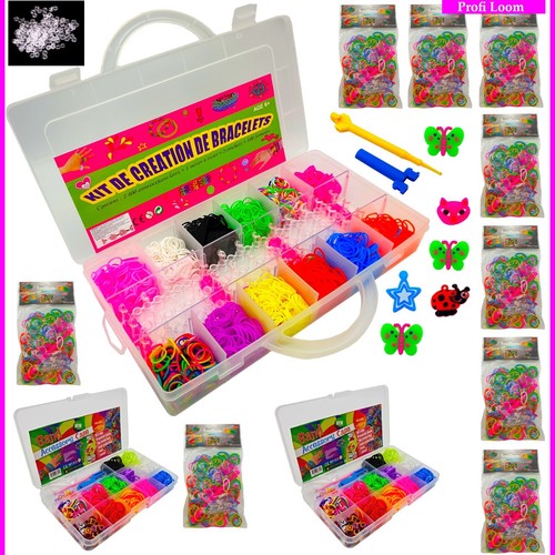 Loom bands viel zubehör gummi - zubehör,