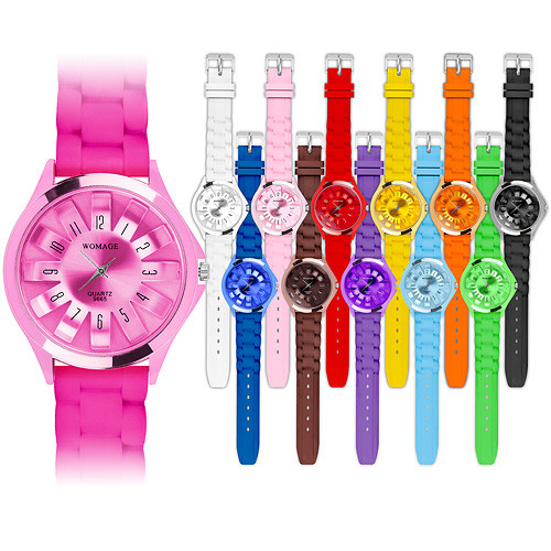 Silikon armbanduhr damen - armbanduhr,