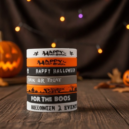 Halloween armband silikon - armband,