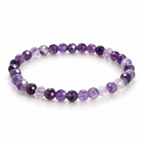 Amethyst edelstein armband - amethyst,