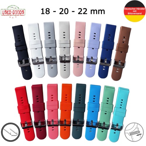 Silikonarmband uhrenarmband - uhrenarmband, 18