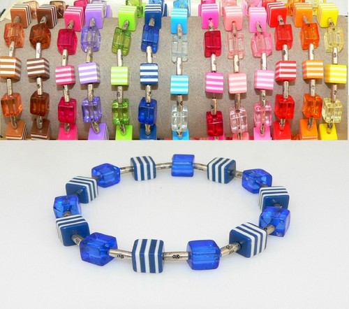 Armband würfel harz resin - würfel,