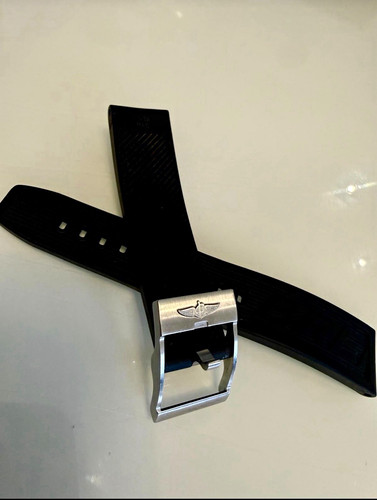 Breitling kautschuk armband - kautschuk,