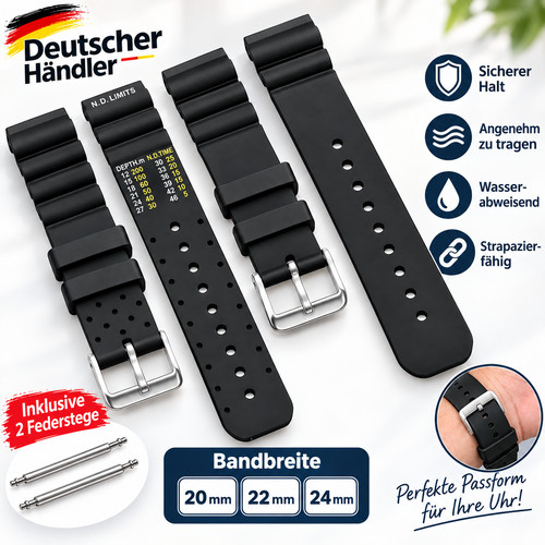 Silikon uhrenarmband - silikon,