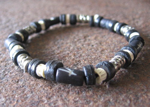 Surferarmband schwarz armband - surferarmband,