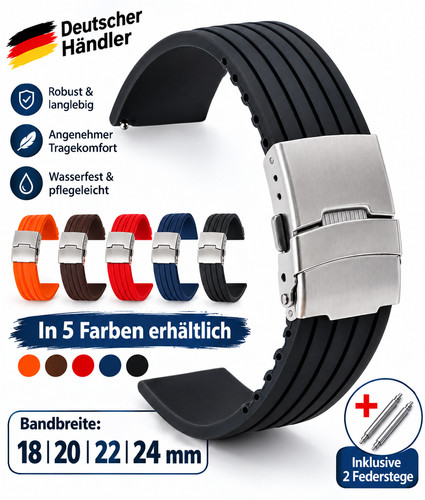 Silikon uhrenarmband - uhrenarmband, in