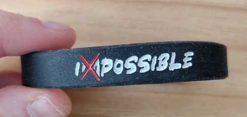 Silikonarmband impossible - silikonarmband, "impossible"