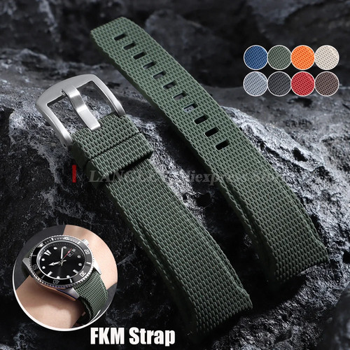 Uhrenarmband fkm gummi - uhrenarmband, fkm-gummi
