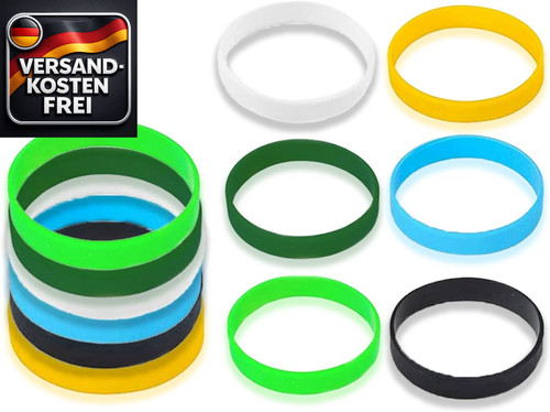 Silikonarmbänder set farben - set,